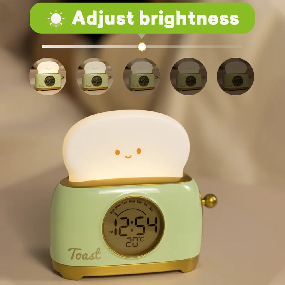 Sunny Toast Clock