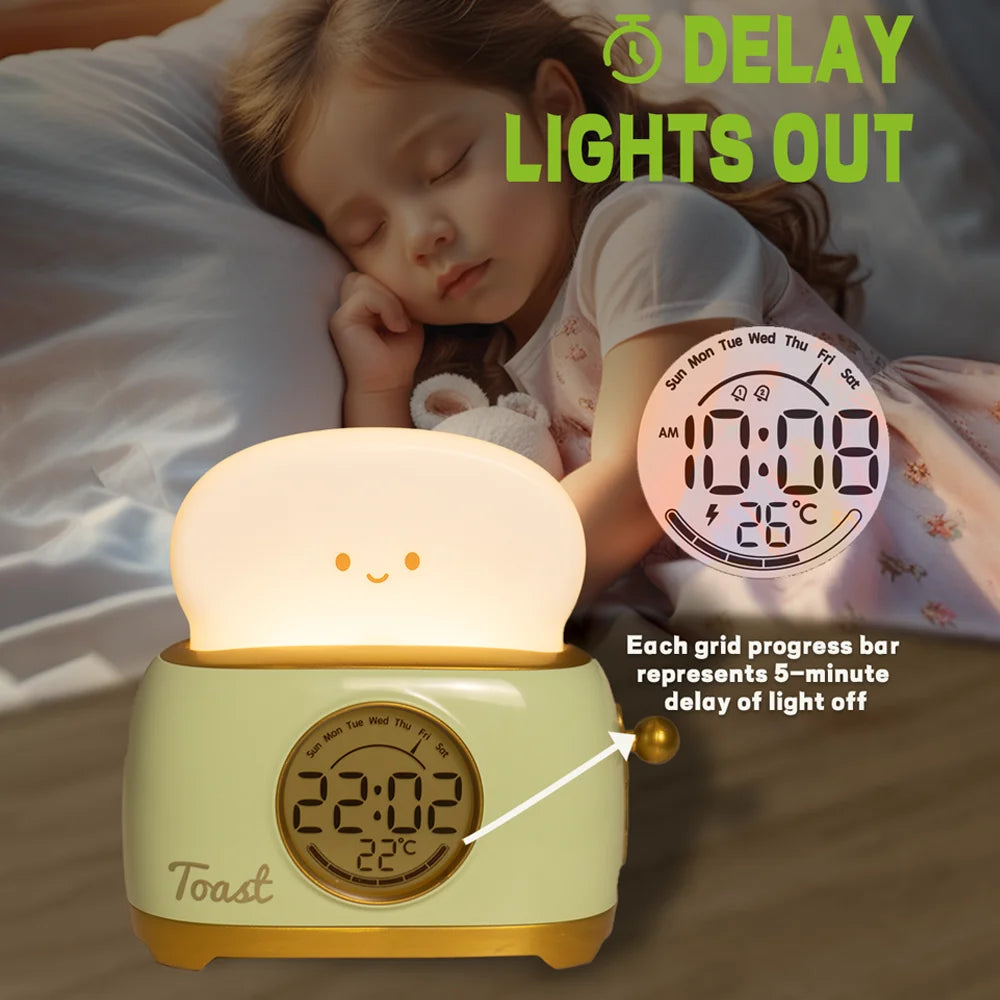 Sunny Toast Clock