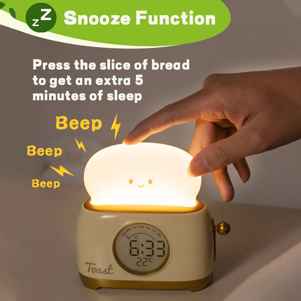 Sunny Toast Clock