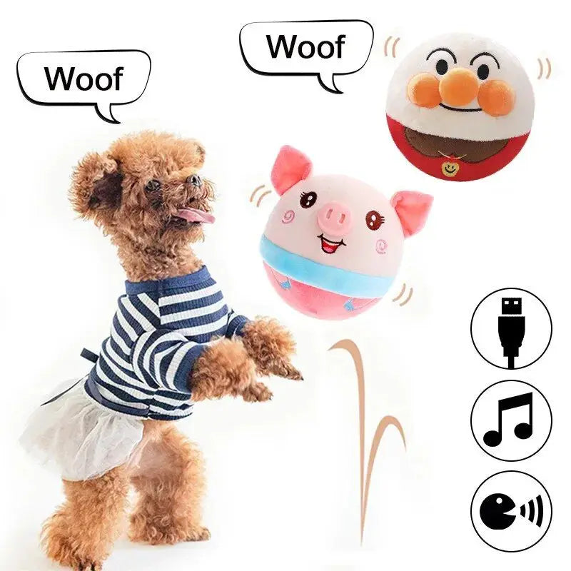 Playful Pounce: Automatic Cat Toy with Bouncing Action