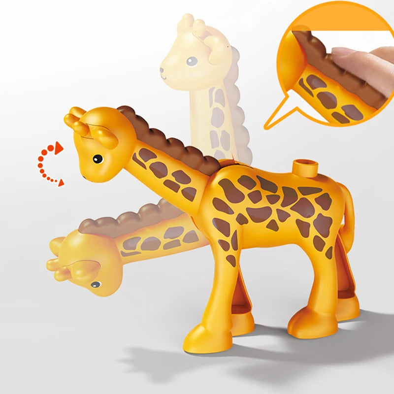 Jumbo Animal Blocks: Farm Friends Building Set