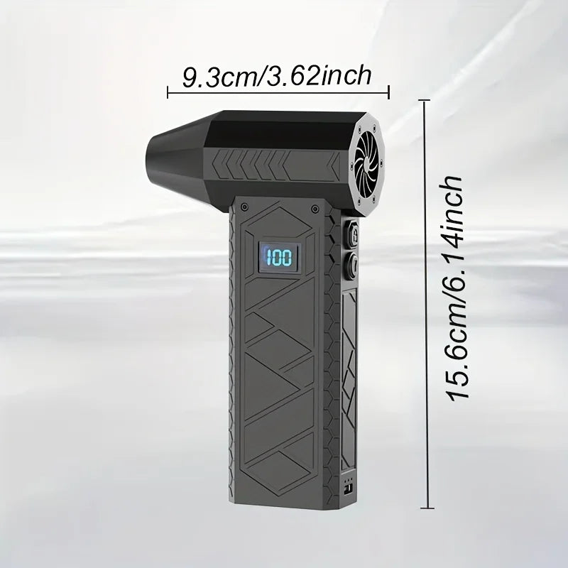 AirJet: Rechargeable Mini Blower with Adjustable Speed