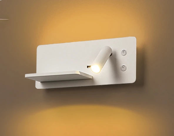 Charge & Shine: LED Wall Lamp with Wireless Charging