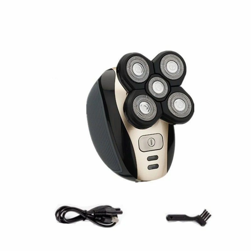 GroomPro: 5-in-1 Electric Shaver Kit for Men