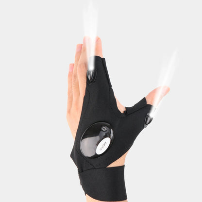 BeamGloves: guantes LED impermeables para actividades al aire libre