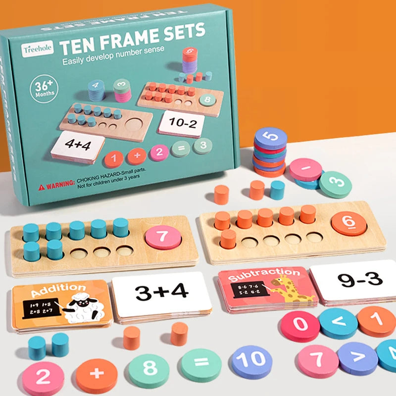 Number Fun: Montessori Math Game for Early Learners