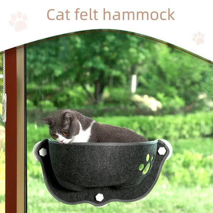 Sunny Seat: Window Hammock for Cats