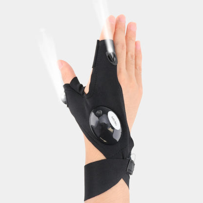 BeamGloves: guantes LED impermeables para actividades al aire libre