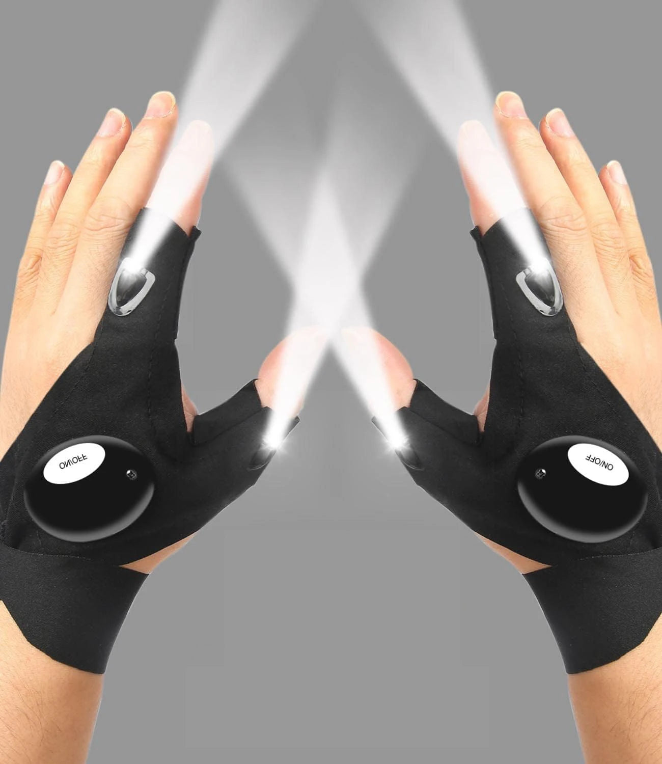 BeamGloves: guantes LED impermeables para actividades al aire libre