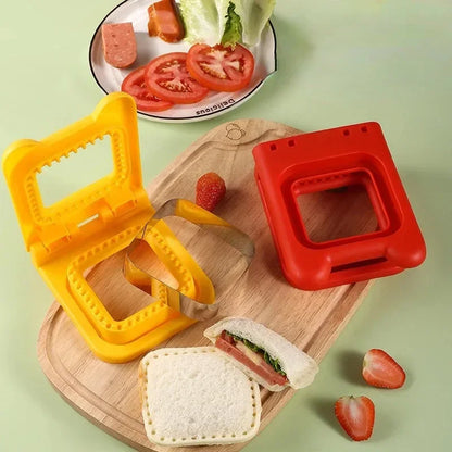 Shape & Toast:  Breakfast Sandwich Maker with Fun Cutters