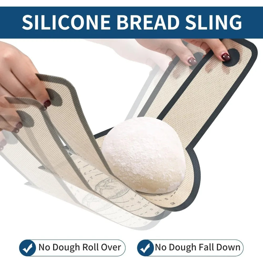 EasyBake Sling: Non-Stick Silicone Liner for Dutch Ovens