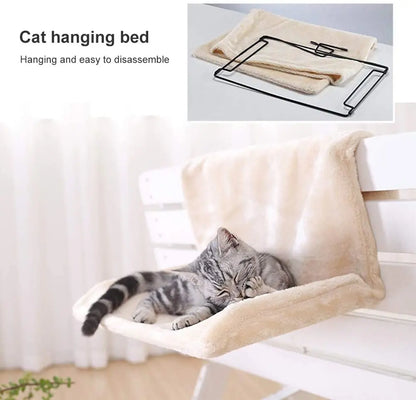 Cozy Perch : Hamac amovible pour chat pour radiateur ou banc