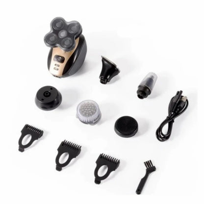 GroomPro: 5-in-1 Electric Shaver Kit for Men