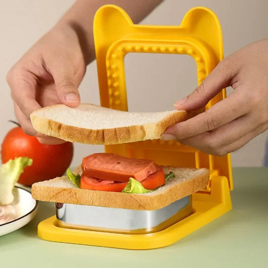 Shape & Toast:  Breakfast Sandwich Maker with Fun Cutters